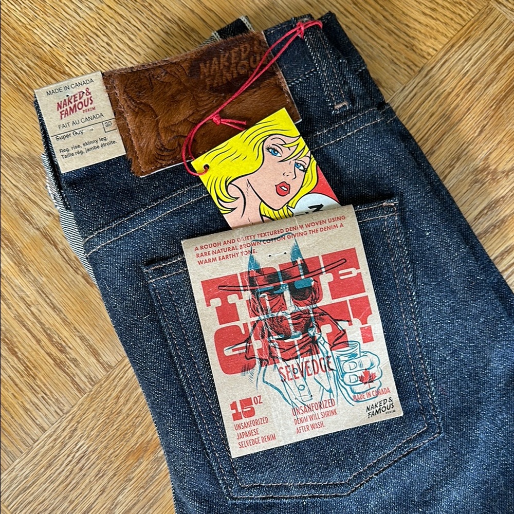 Naked & Famous Denim - Super Guy - Size 30